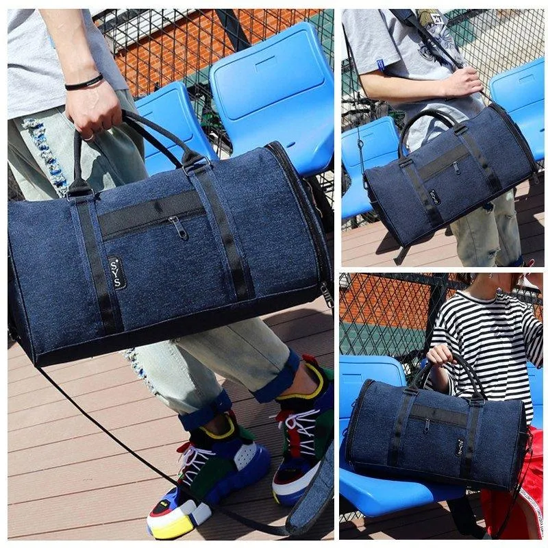 Waterproof Nylon Gym Sports Bag