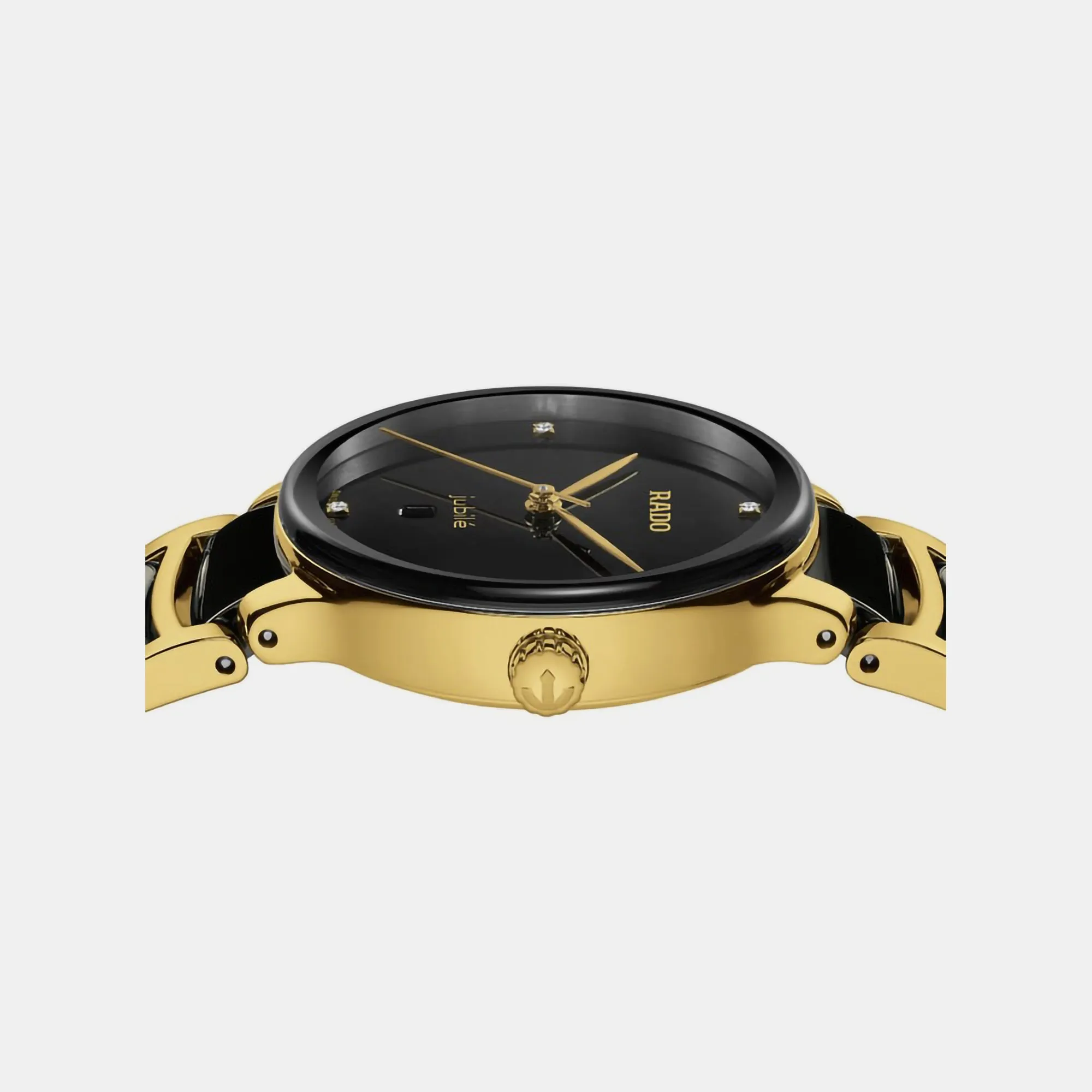 Women Black Chronograph Ceramic Watch R30025712