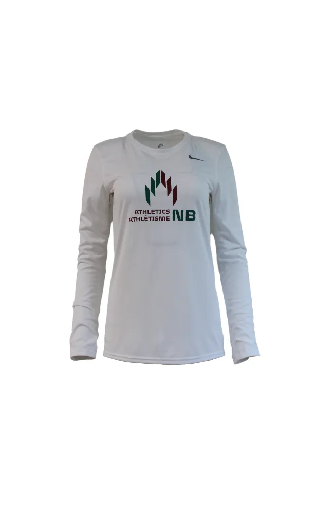 Women’s Nike Athletics New Brunswick Legend Long Sleeve Tee