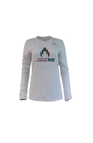 Women’s Nike Athletics New Brunswick Legend Long Sleeve Tee