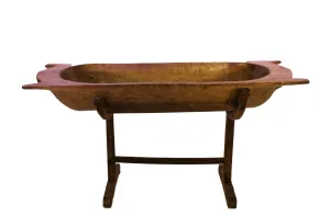 Wood Trough on Stand