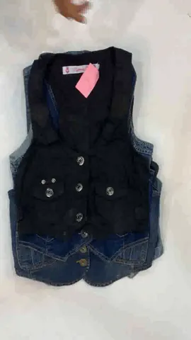 Y2K Denim Unique WaistCoat (SR-572)