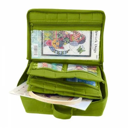 Yazzii Mini Craft Organizer Large Green CA14G
