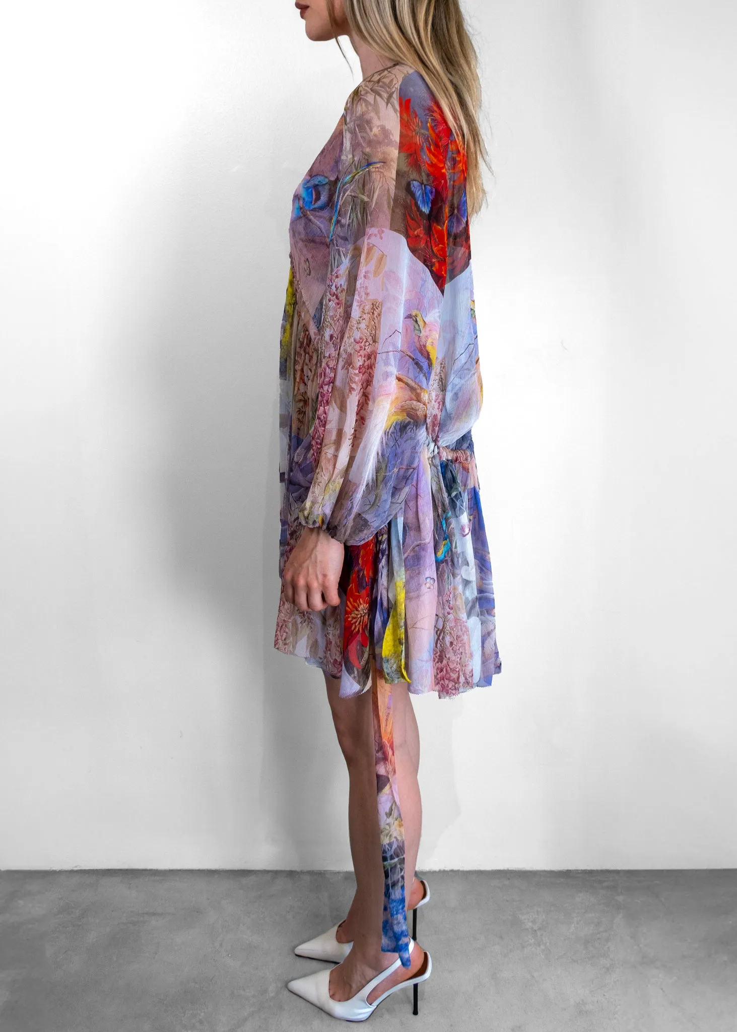 Zimmermann Luminous Tie Side Mini Dress