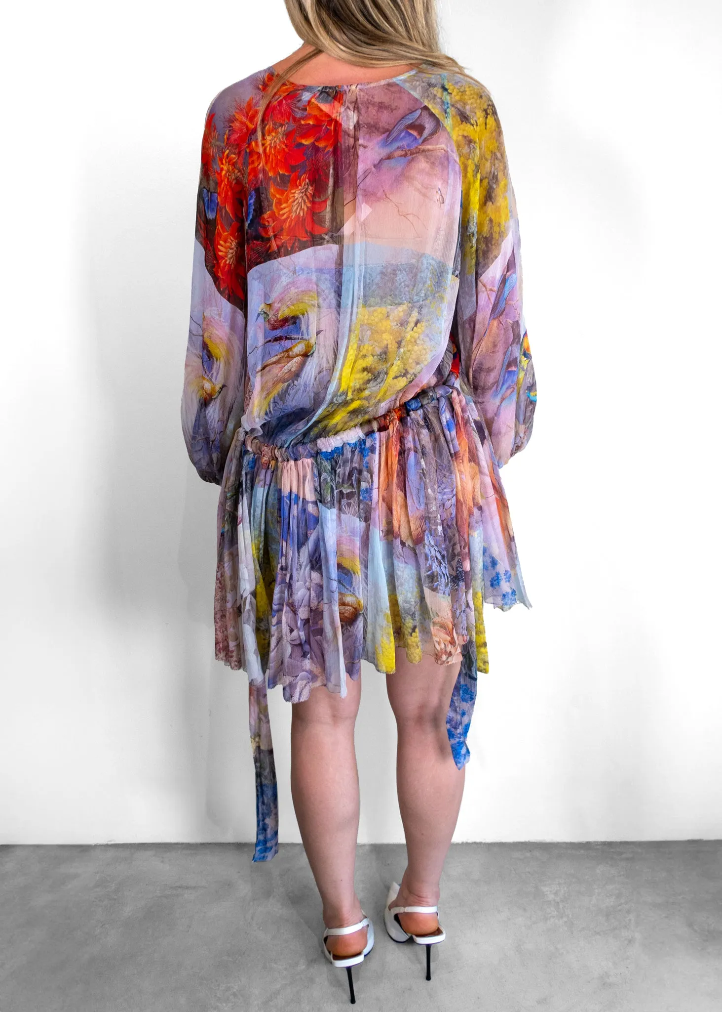 Zimmermann Luminous Tie Side Mini Dress